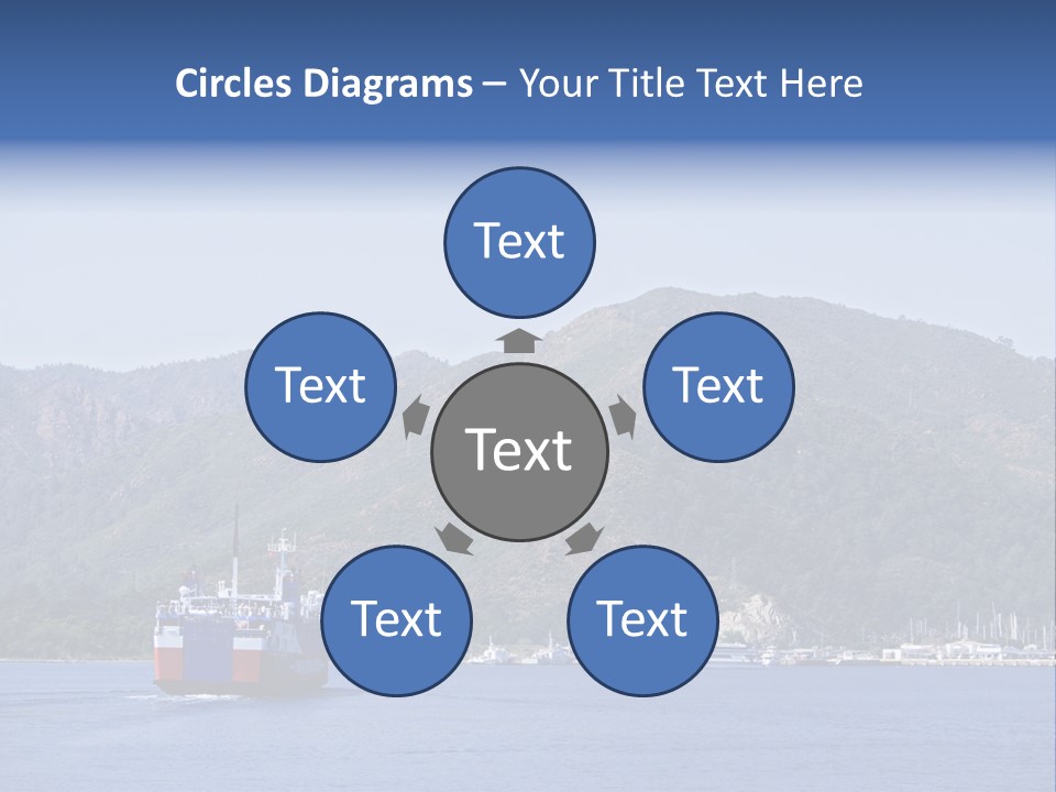 Life Old Sunset PowerPoint Template