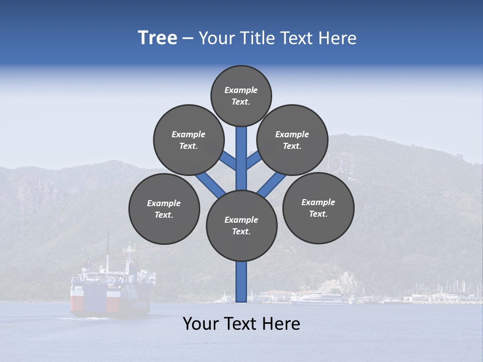 Life Old Sunset PowerPoint Template