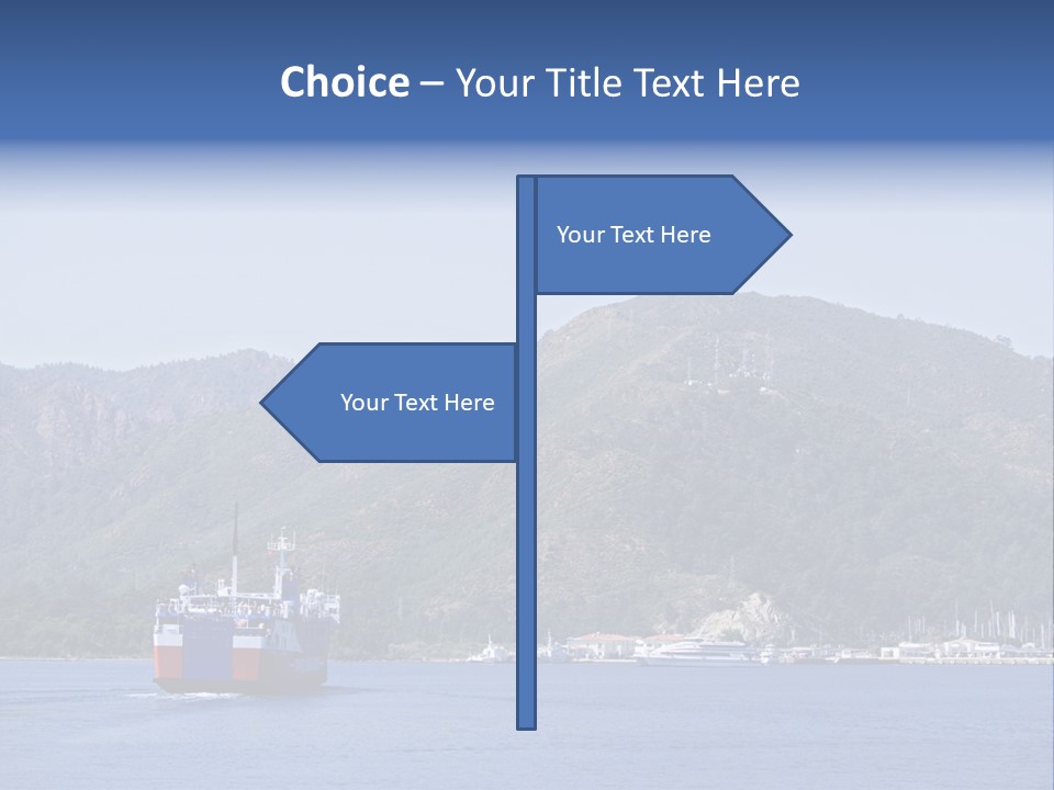 Life Old Sunset PowerPoint Template