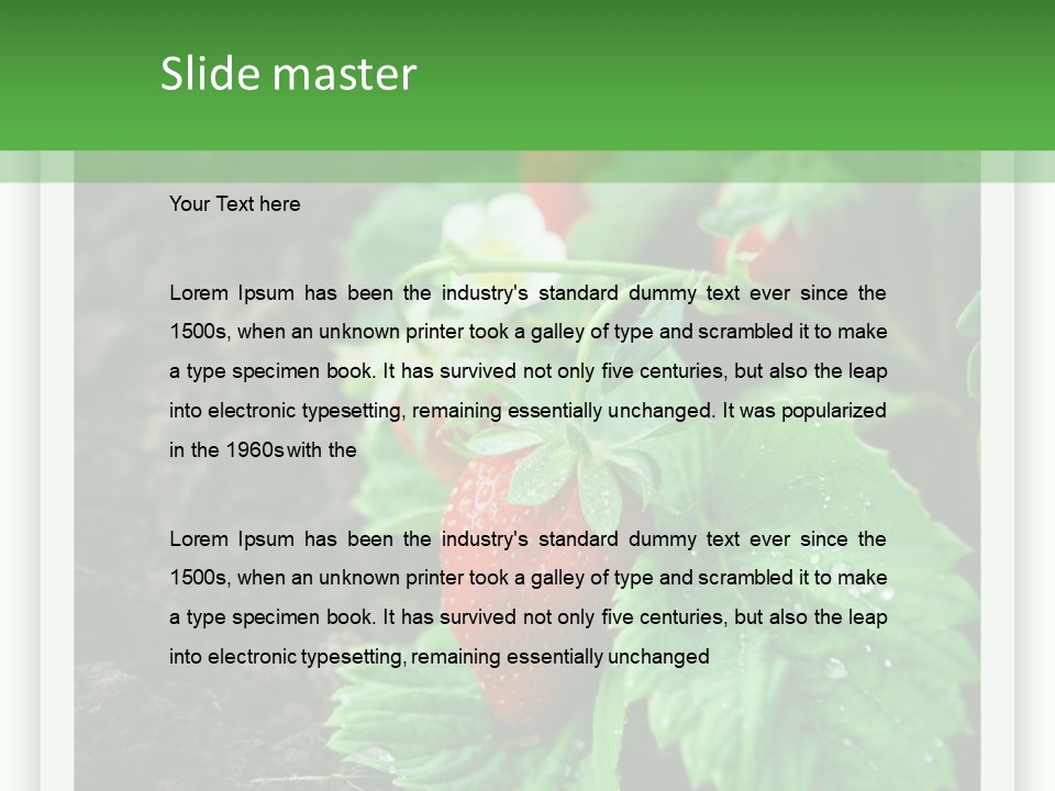 Family Sea Portrait PowerPoint Template