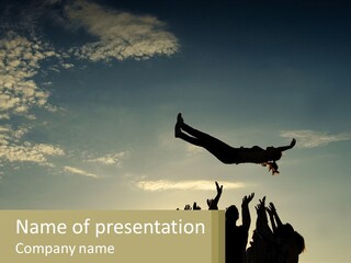 Old Mother Sunset PowerPoint Template