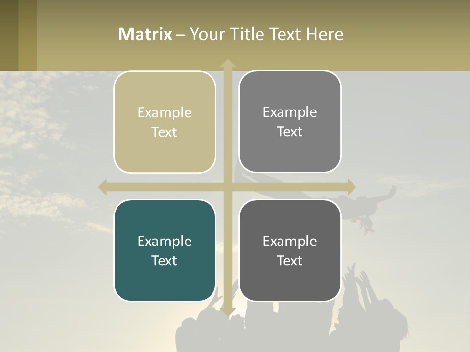 Old Mother Sunset PowerPoint Template