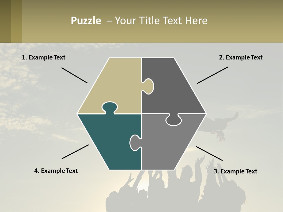 Old Mother Sunset PowerPoint Template