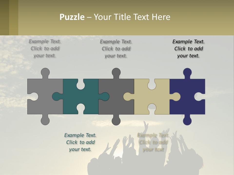 Old Mother Sunset PowerPoint Template