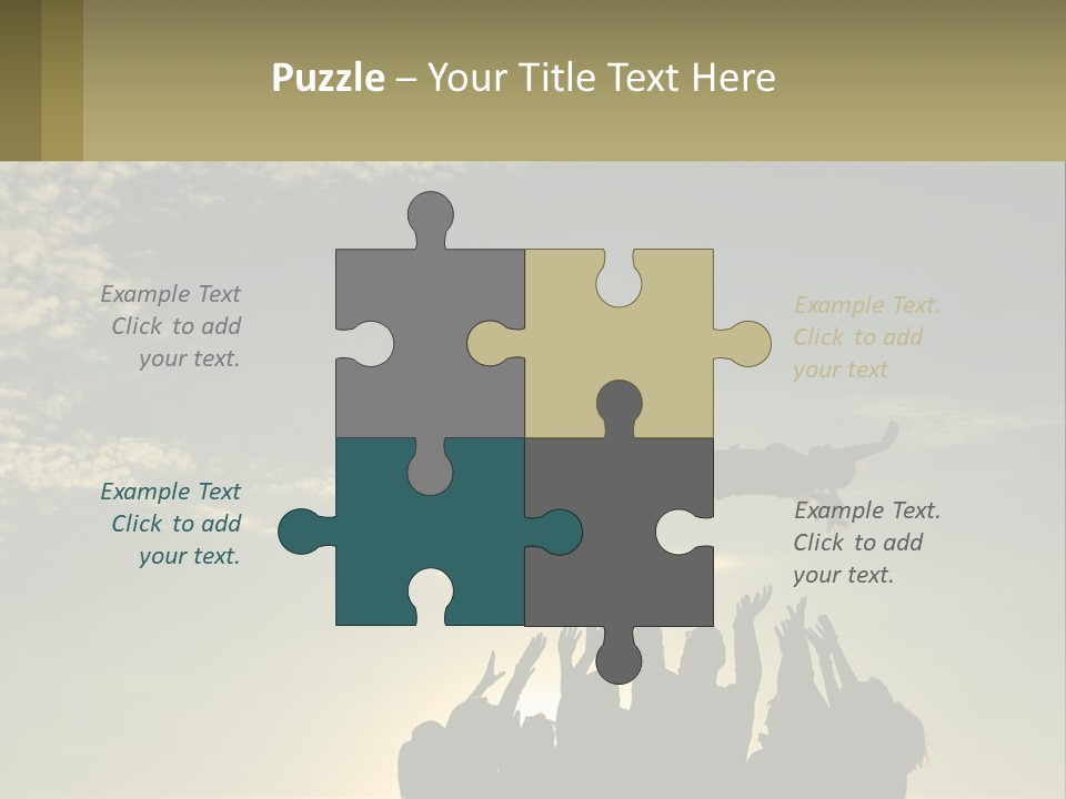 Old Mother Sunset PowerPoint Template