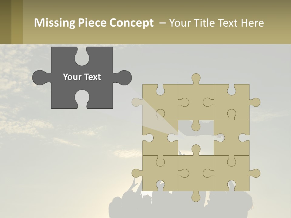 Old Mother Sunset PowerPoint Template