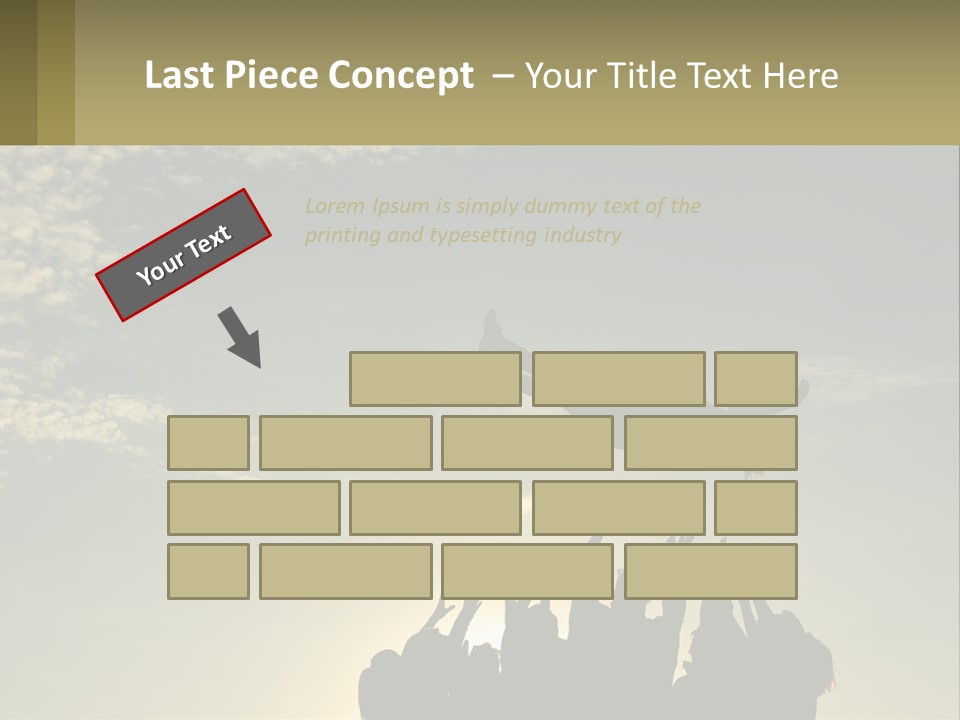 Old Mother Sunset PowerPoint Template