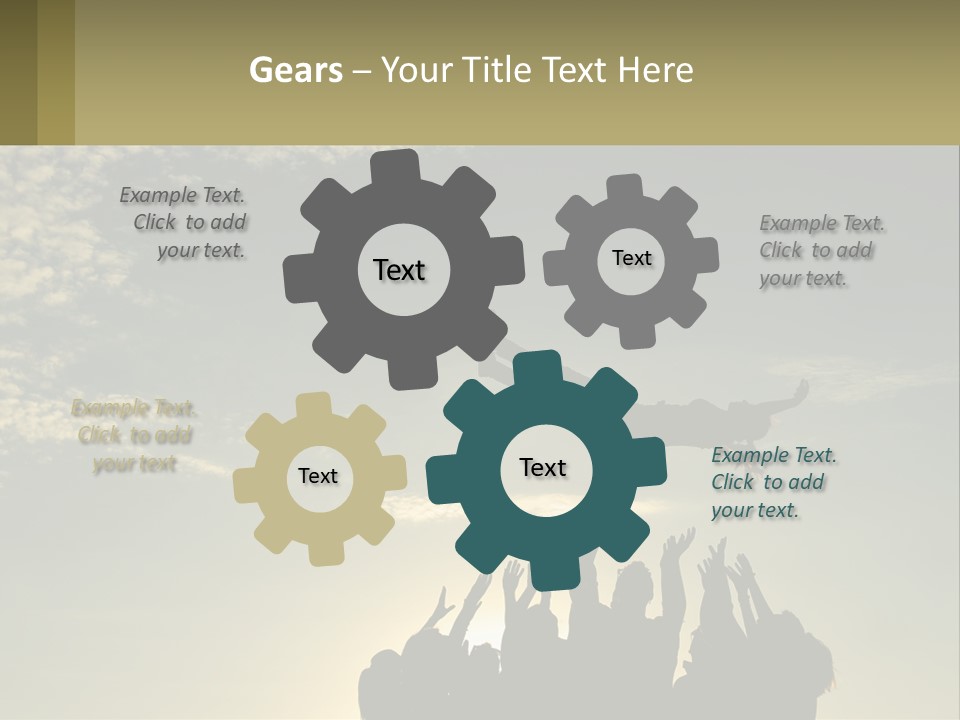 Old Mother Sunset PowerPoint Template