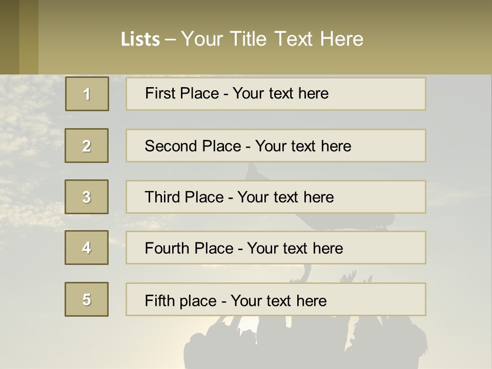 Old Mother Sunset PowerPoint Template