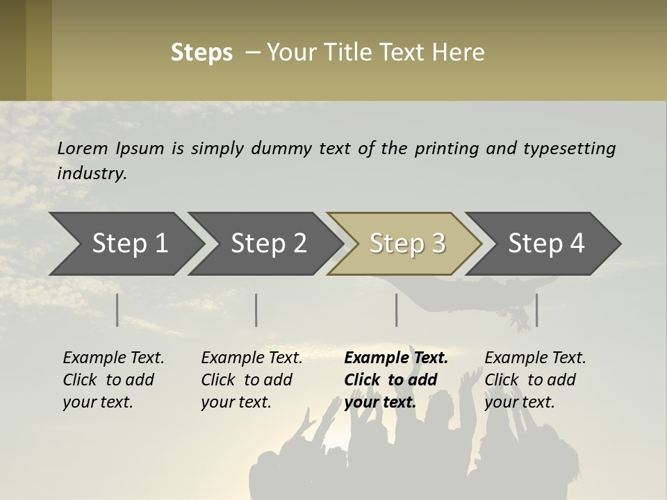 Old Mother Sunset PowerPoint Template
