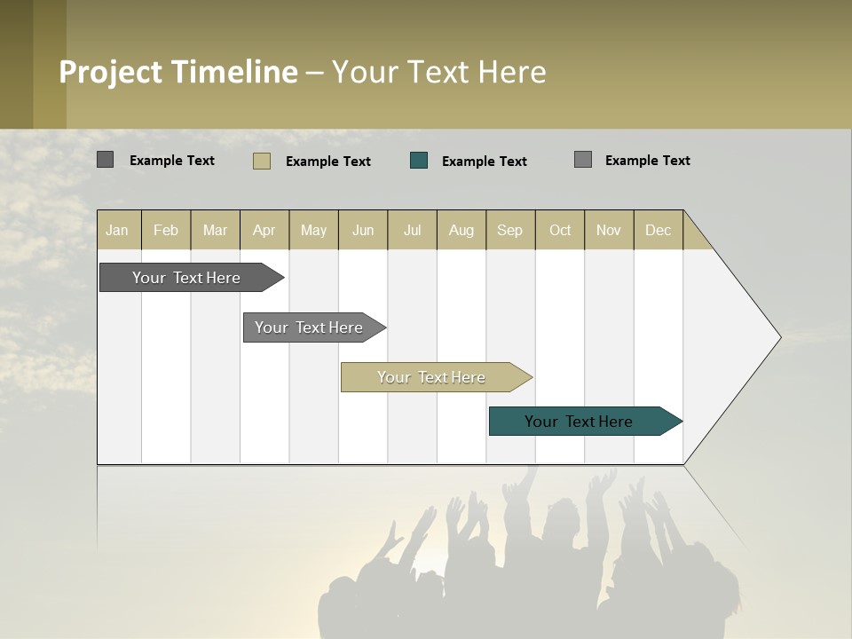 Old Mother Sunset PowerPoint Template