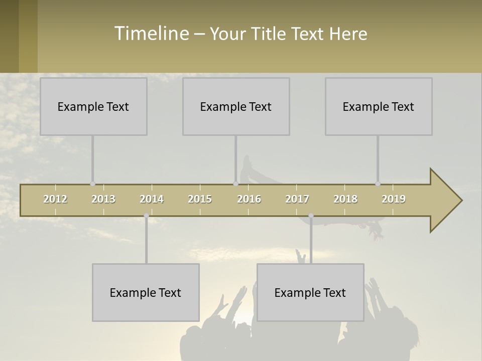 Old Mother Sunset PowerPoint Template