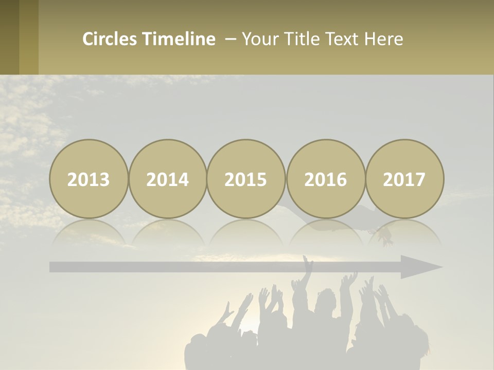 Old Mother Sunset PowerPoint Template