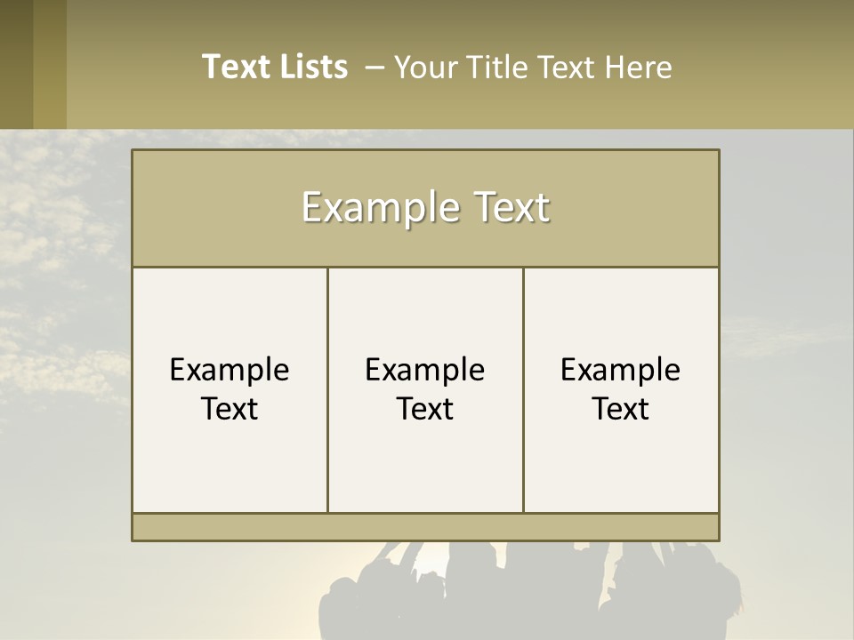 Old Mother Sunset PowerPoint Template
