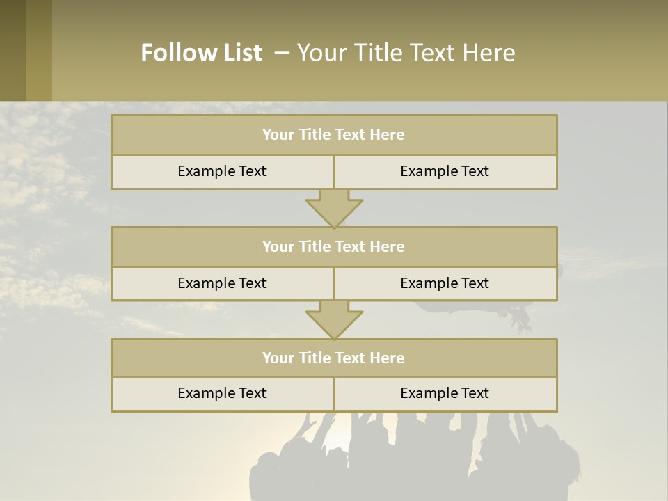 Old Mother Sunset PowerPoint Template