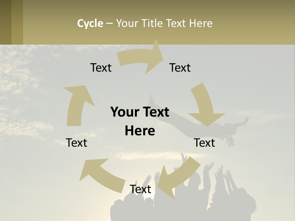 Old Mother Sunset PowerPoint Template