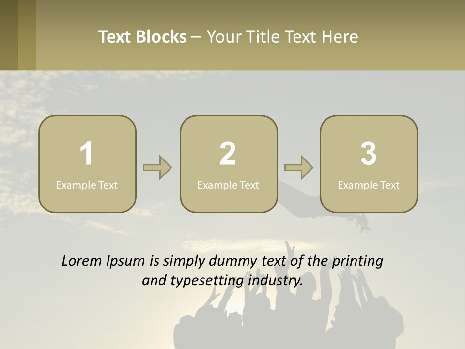 Old Mother Sunset PowerPoint Template