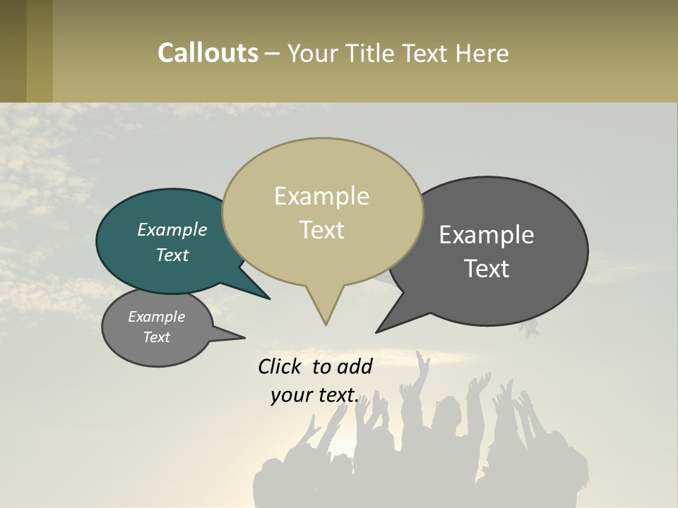 Old Mother Sunset PowerPoint Template