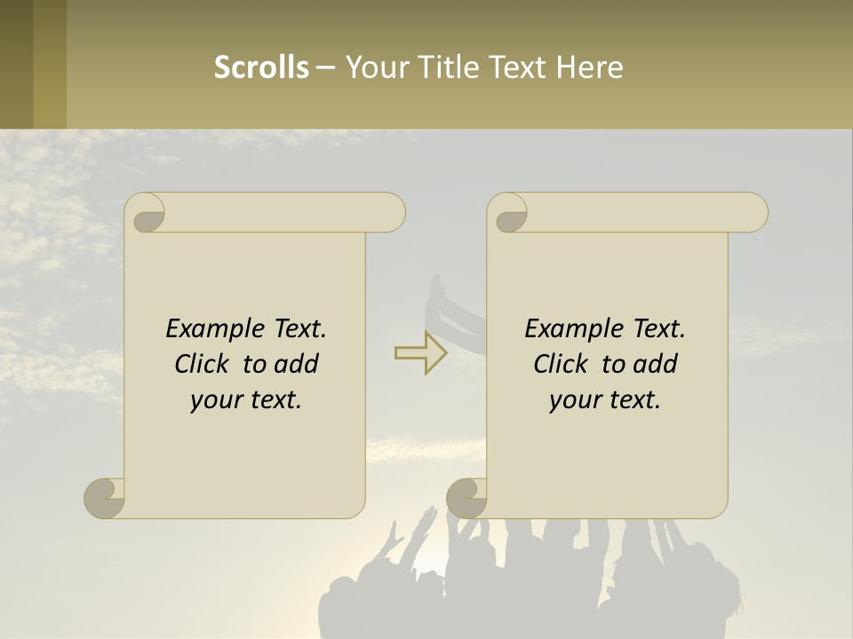 Old Mother Sunset PowerPoint Template