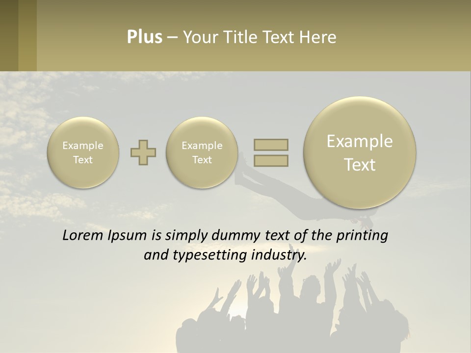 Old Mother Sunset PowerPoint Template