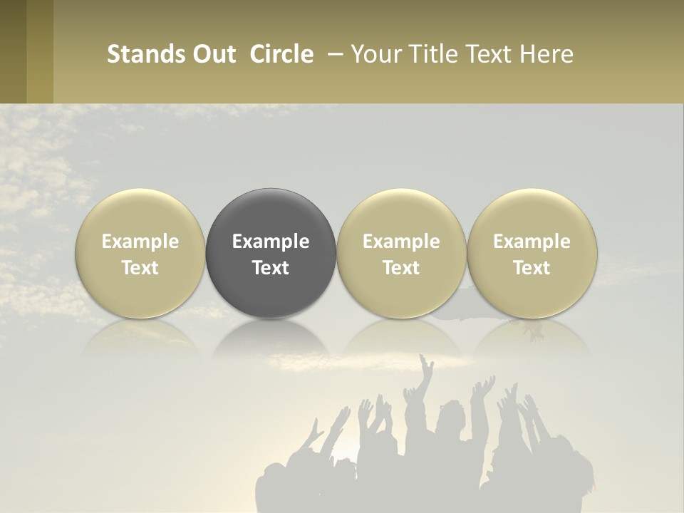 Old Mother Sunset PowerPoint Template