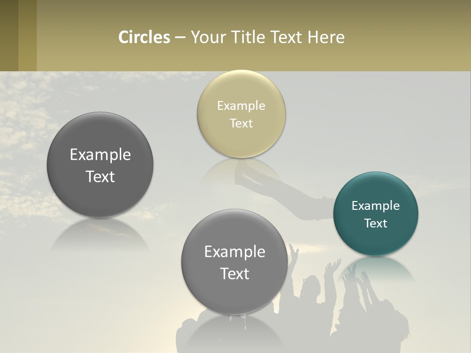 Old Mother Sunset PowerPoint Template