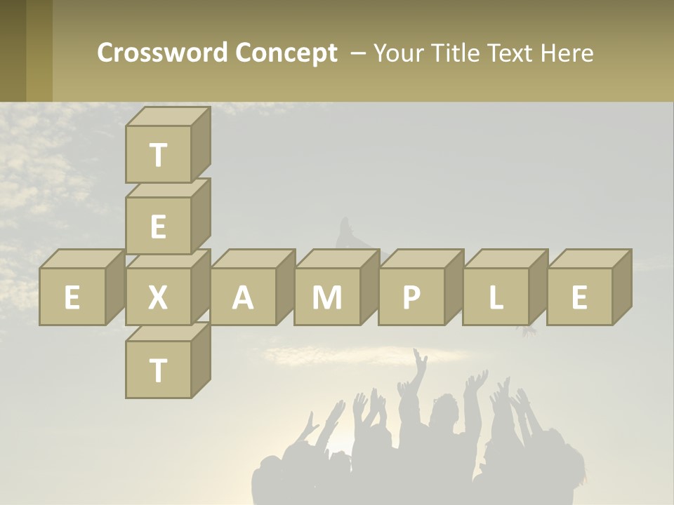 Old Mother Sunset PowerPoint Template