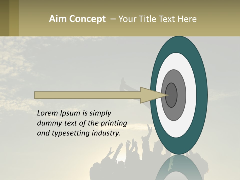 Old Mother Sunset PowerPoint Template