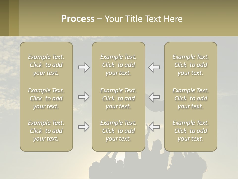 Old Mother Sunset PowerPoint Template