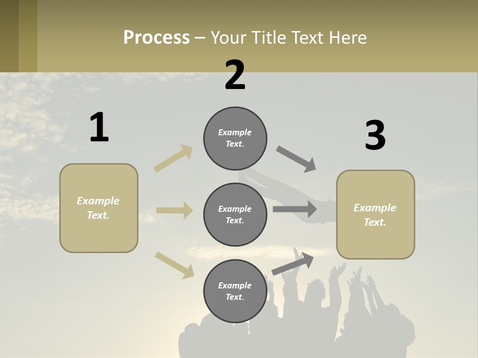 Old Mother Sunset PowerPoint Template
