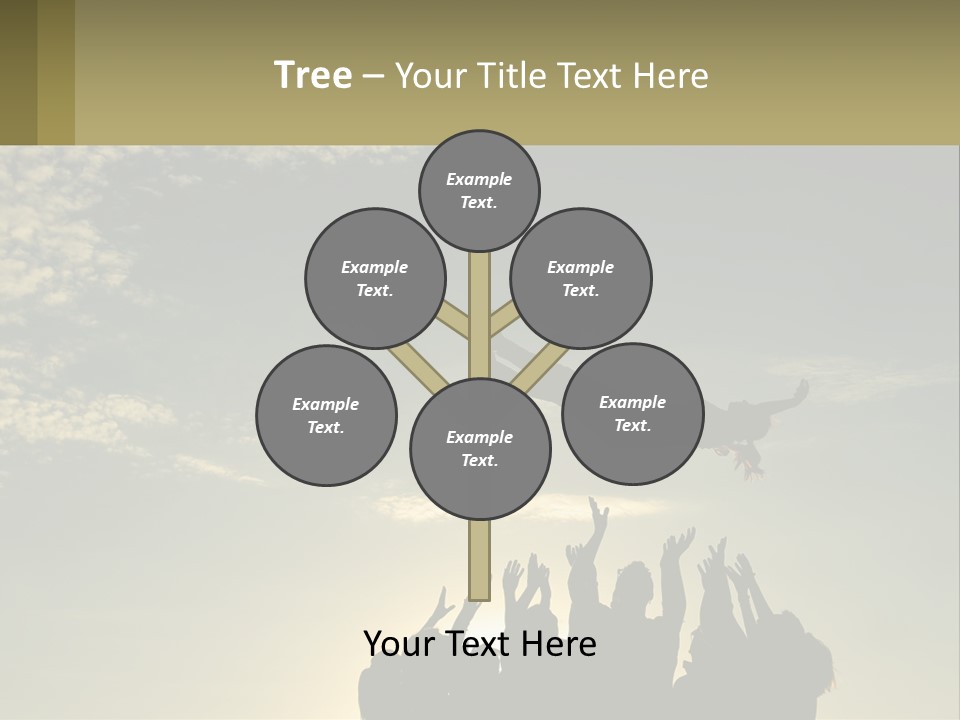 Old Mother Sunset PowerPoint Template