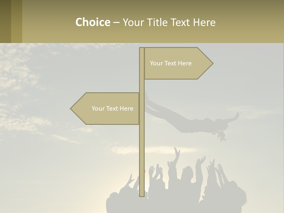 Old Mother Sunset PowerPoint Template