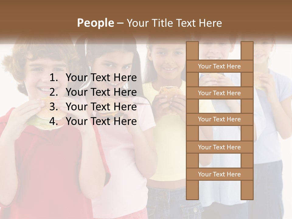 Caucasian Sad Retired PowerPoint Template