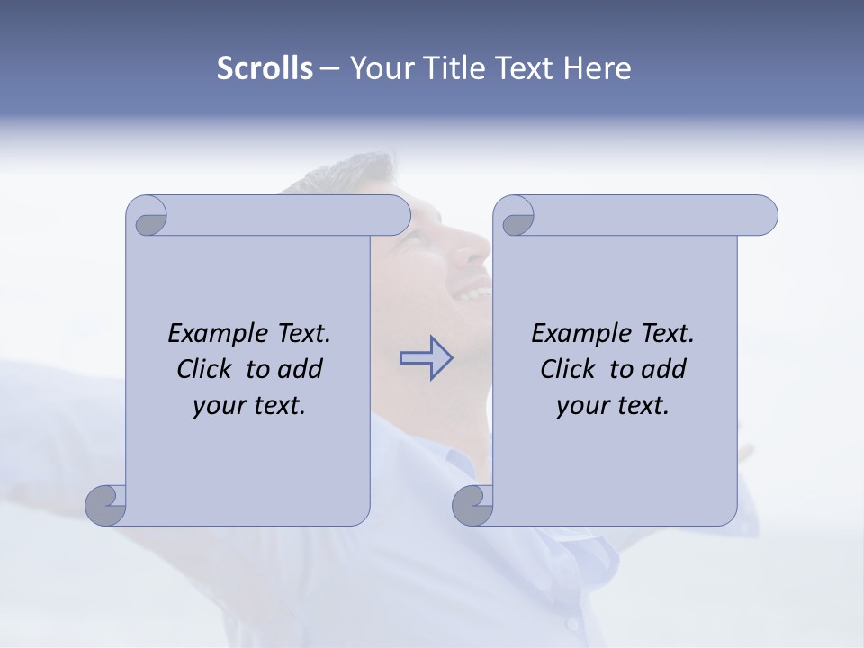 Sad Sea Wave PowerPoint Template