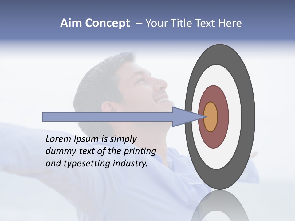 Sad Sea Wave PowerPoint Template