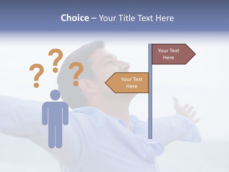 Sad Sea Wave PowerPoint Template