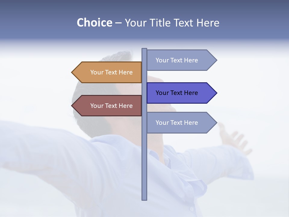 Sad Sea Wave PowerPoint Template