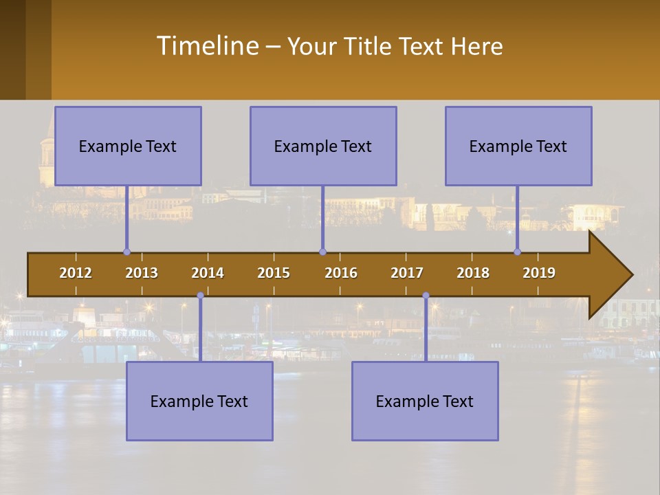 Sad Sunrise Retirement PowerPoint Template
