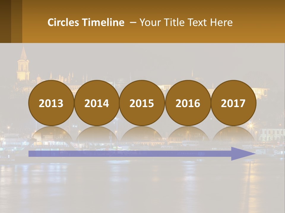 Sad Sunrise Retirement PowerPoint Template