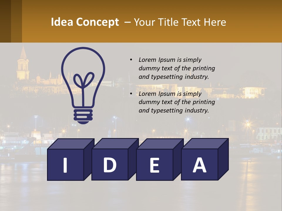 Sad Sunrise Retirement PowerPoint Template