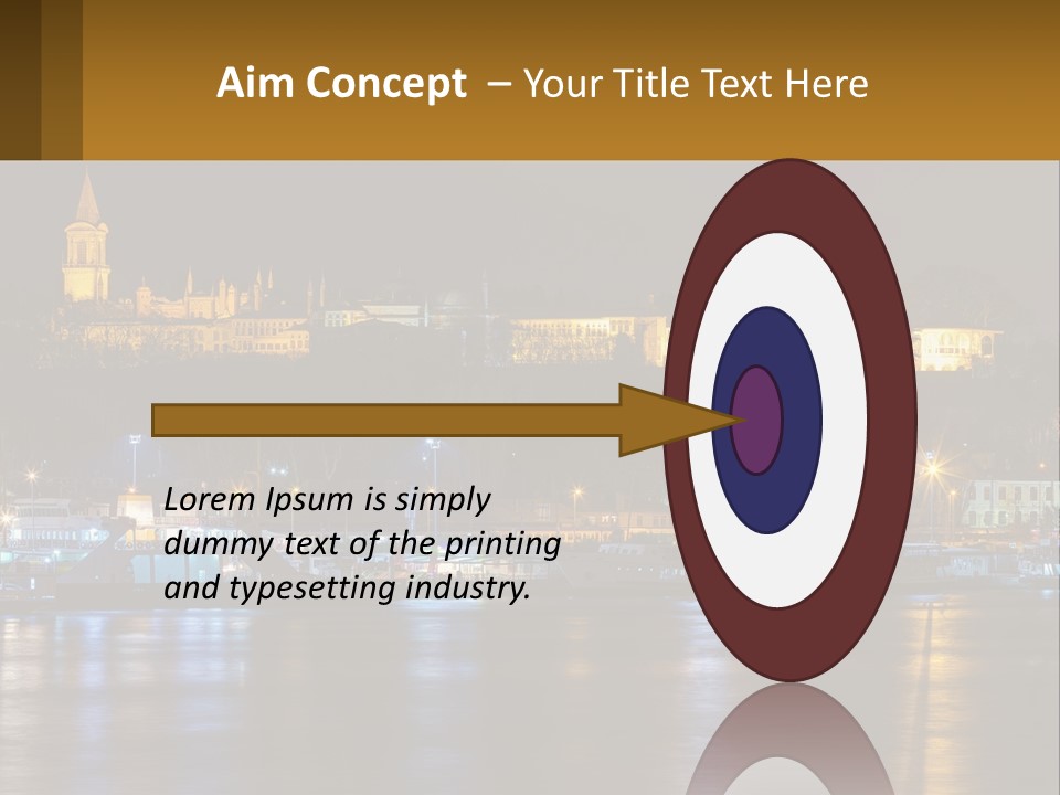 Sad Sunrise Retirement PowerPoint Template