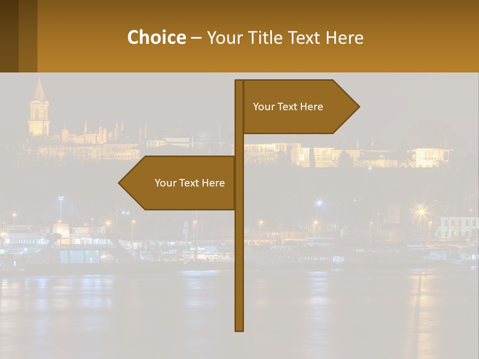 Sad Sunrise Retirement PowerPoint Template