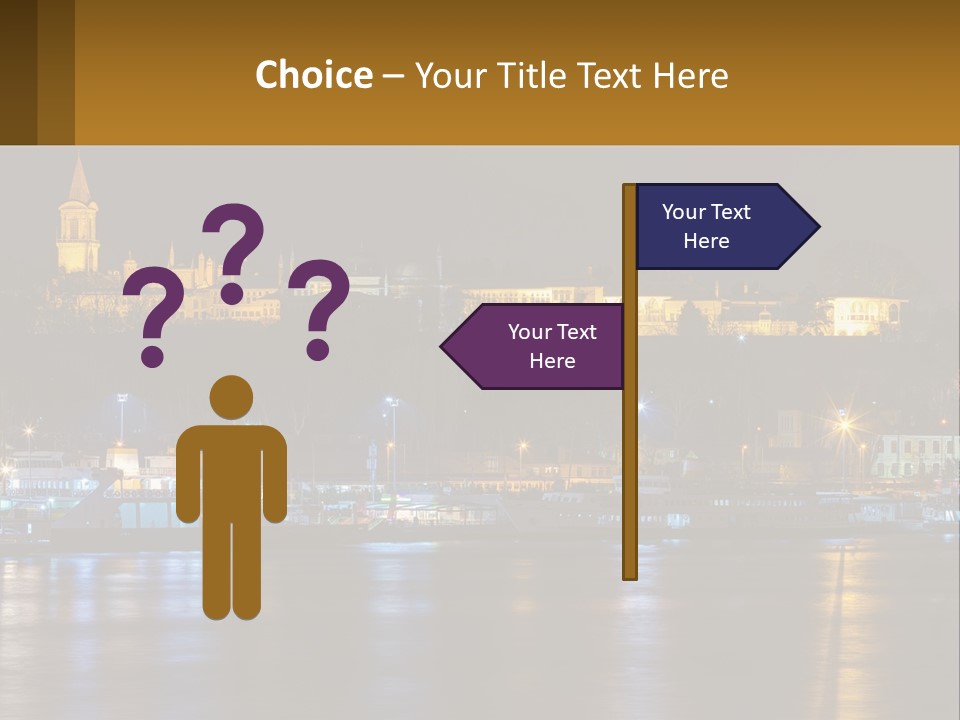 Sad Sunrise Retirement PowerPoint Template