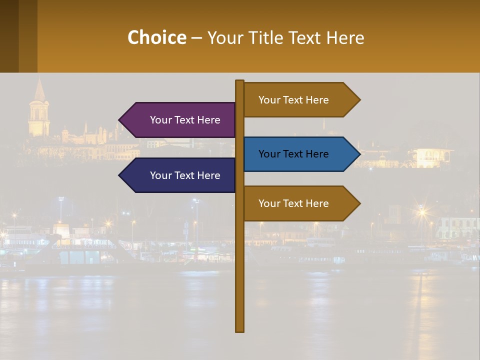 Sad Sunrise Retirement PowerPoint Template