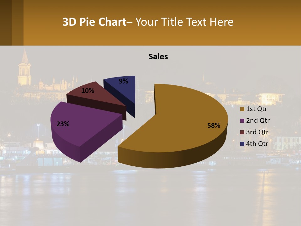 Sad Sunrise Retirement PowerPoint Template