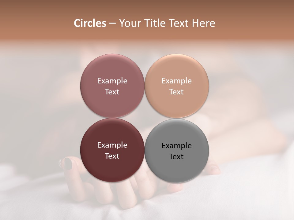 Family Sand Elderly PowerPoint Template