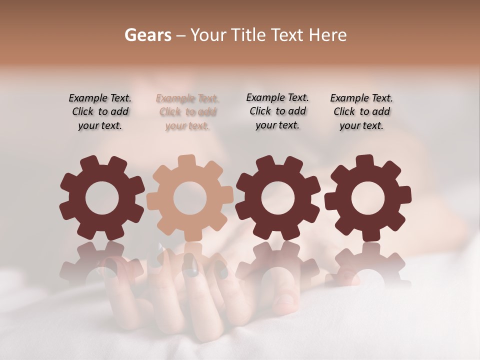 Family Sand Elderly PowerPoint Template