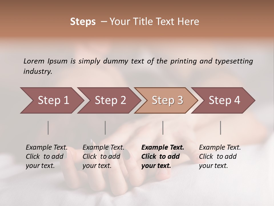 Family Sand Elderly PowerPoint Template
