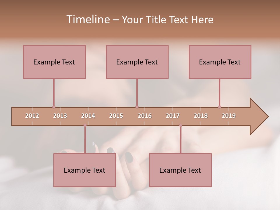 Family Sand Elderly PowerPoint Template