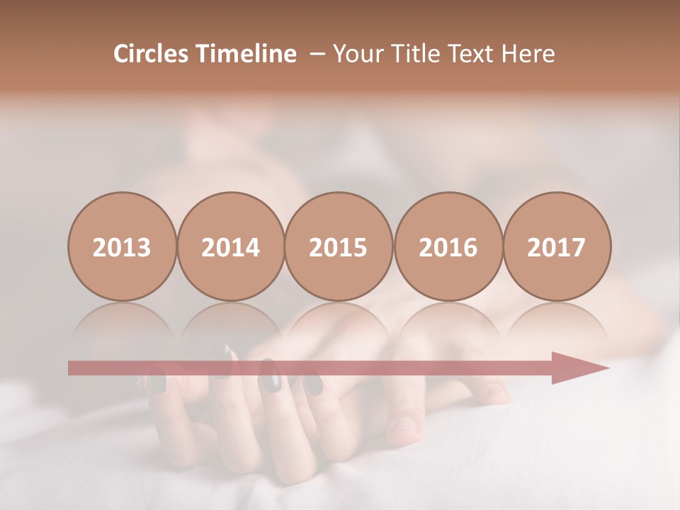 Family Sand Elderly PowerPoint Template